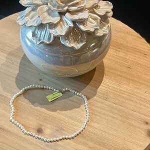 NWT 10 KT 5.0-5.5mm Freshwater Cultured Pearl Necklace